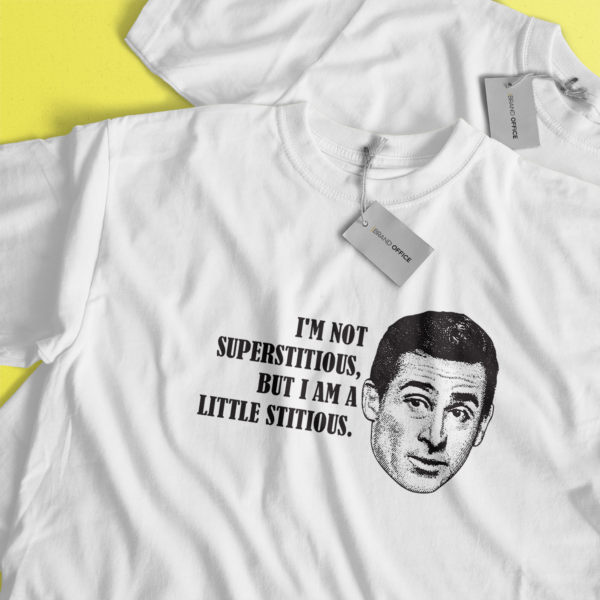 Superstitious Michael, Hilarious TV Show Inspired T-Shirt for The Office - Image 3