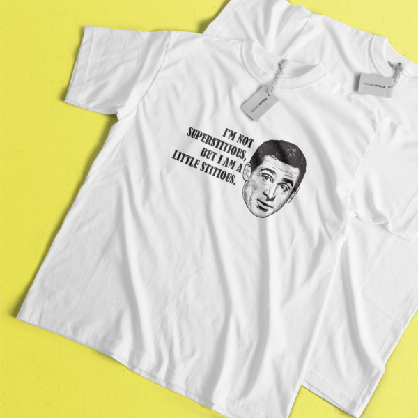 Superstitious Michael, Hilarious TV Show Inspired T-Shirt for The Office - Image 4