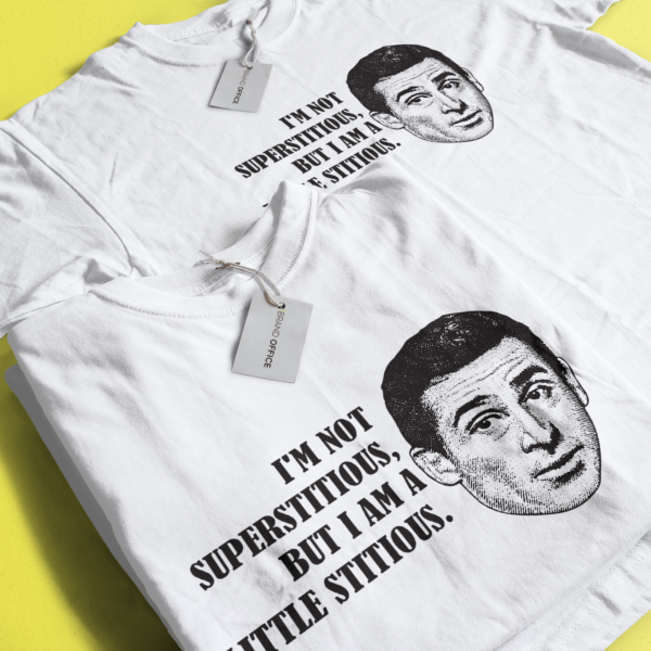 Superstitious Michael, Hilarious TV Show Inspired T-Shirt for The Office - Image 6