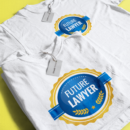 Future Lawyer T-Shirt, A Design for Law School Students and Graduates, Legal Intern