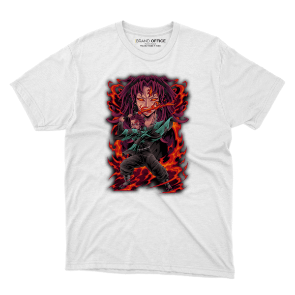 Kimetsu no Yaiba Anime T-Shirt Demon Slayer Tanjiro Graphic Tee, for Anime Enthusiast by Brand Office (1 pc) - Image 2
