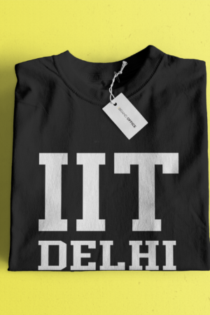 IIT Delhi T-Shirt for IITians and IIT Students, Teachers, Alumni and Professors by Brand Office (1 pc)