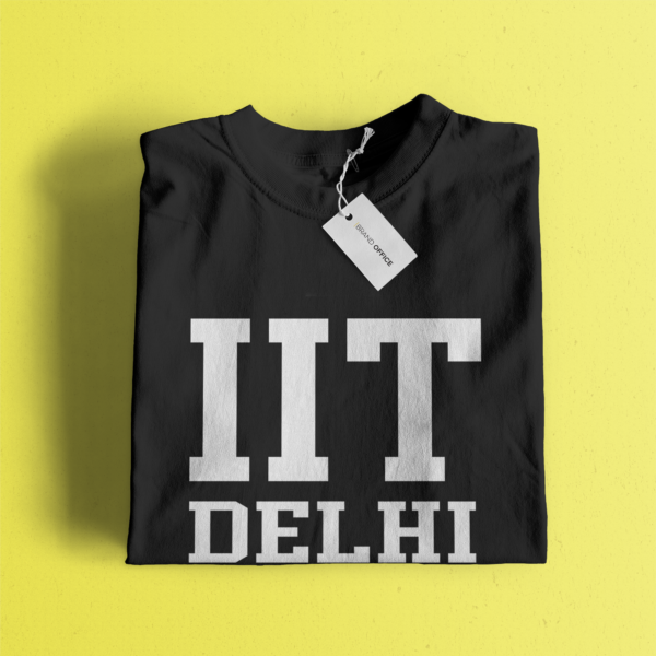 IIT Delhi T-Shirt for IITians and IIT Students, Teachers, Alumni and Professors by Brand Office (1 pc) - Image 3