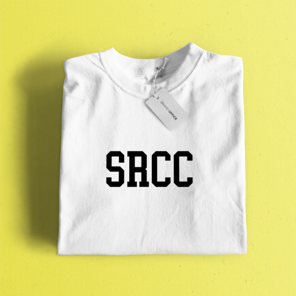 SRCC T-Shirt for SRCCians and SRCC Students, Teachers, Alumni and Professors by Brand Office (1 pc)