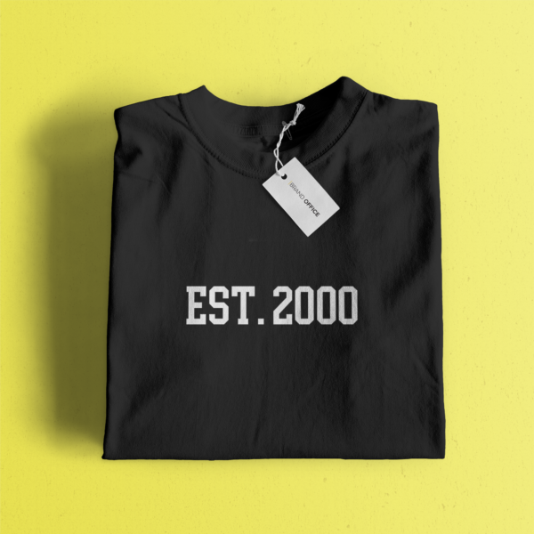 Est 2000 T-Shirt for People Born in 2000 by Brand Office (1 pc) - Image 8
