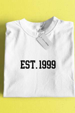 Est 1999 T-Shirt for People Born in 1999 by Brand Office (1 pc) (Copy)