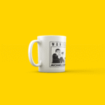 Wanted Poster of Michael Scarn Mug - Unique TV Show Fan Gift Idea for The Office, Institution