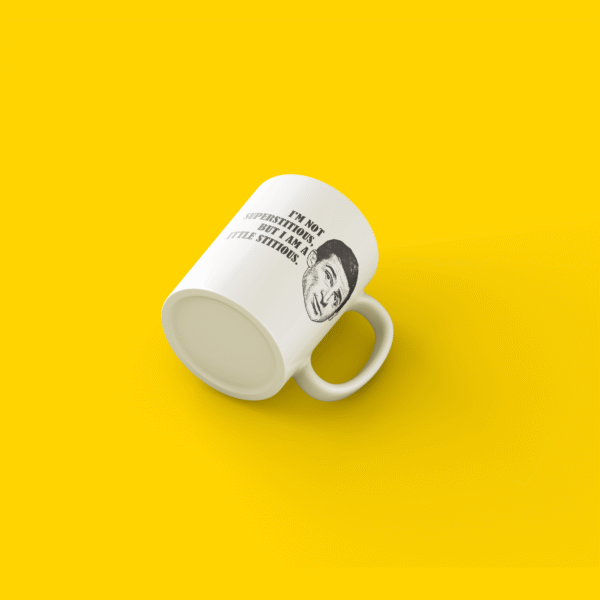 Superstitious Michael Mug - Hilarious TV Show Inspired Coffee Cup for The Office, Institution. - Image 6