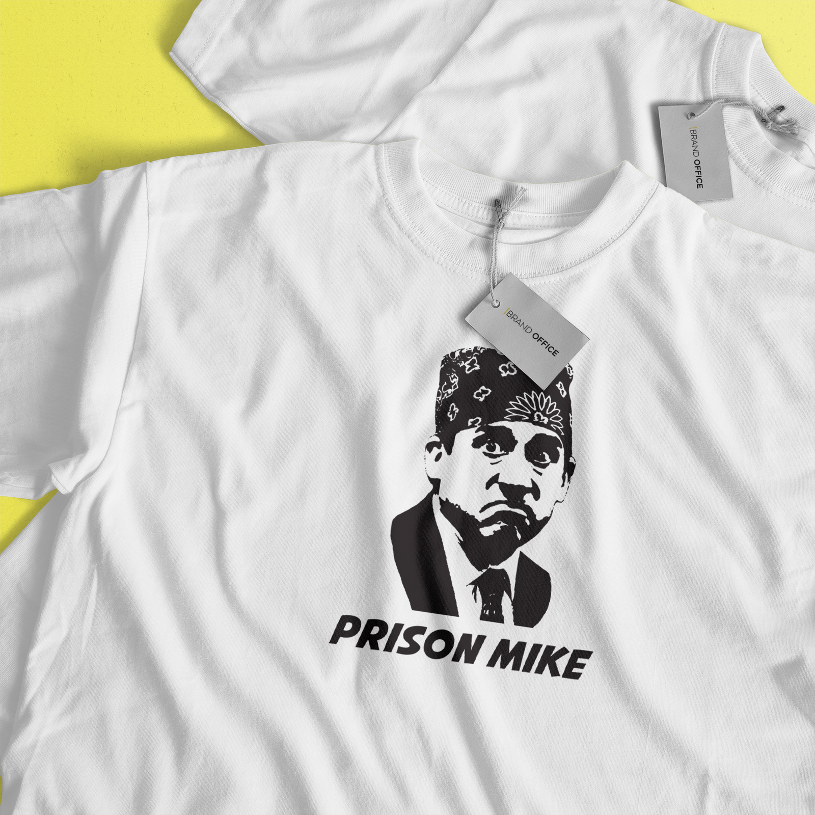 Prison Mike T-Shirt, TV Show Themed T-Shirt, for The Office, Home, Institution by Brand Office (1 pc) - Image 4