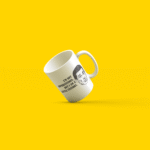 Superstitious Michael Mug - Hilarious TV Show Inspired Coffee Cup for The Office, Institution.