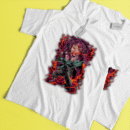 Kimetsu no Yaiba Anime T-Shirt Demon Slayer Tanjiro Graphic Tee, for Anime Enthusiast by Brand Office (1 pc)