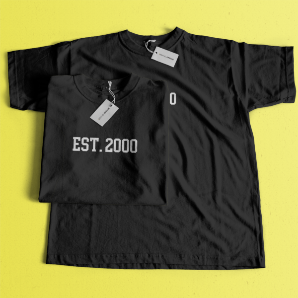 Est 2000 T-Shirt for People Born in 2000 by Brand Office (1 pc) - Image 4
