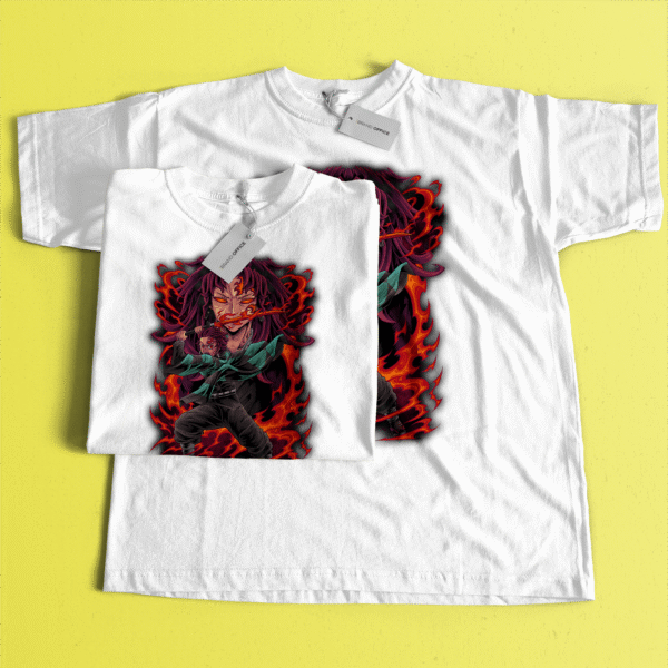 Kimetsu no Yaiba Anime T-Shirt Demon Slayer Tanjiro Graphic Tee, for Anime Enthusiast by Brand Office (1 pc) - Image 7