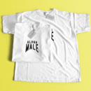 Alpha Male T-Shirt for All The Alpha Men by Brand Office (1 pc)