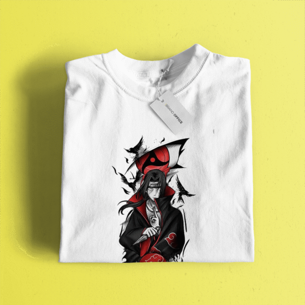 Eyes of Sacrifice – Uchiha Clan's Fate Graphic Tee, for Anime Enthusiast by Brand Office (1 pc)