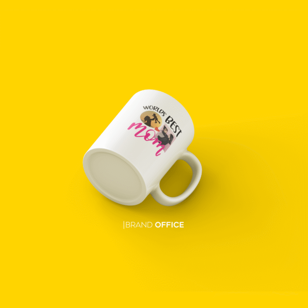 World's Best Mom personalized mug - 2 Photos Customization Option - Image 7