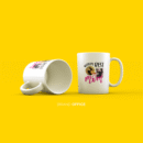 World's Best Mom personalized mug - 2 Photos Customization Option
