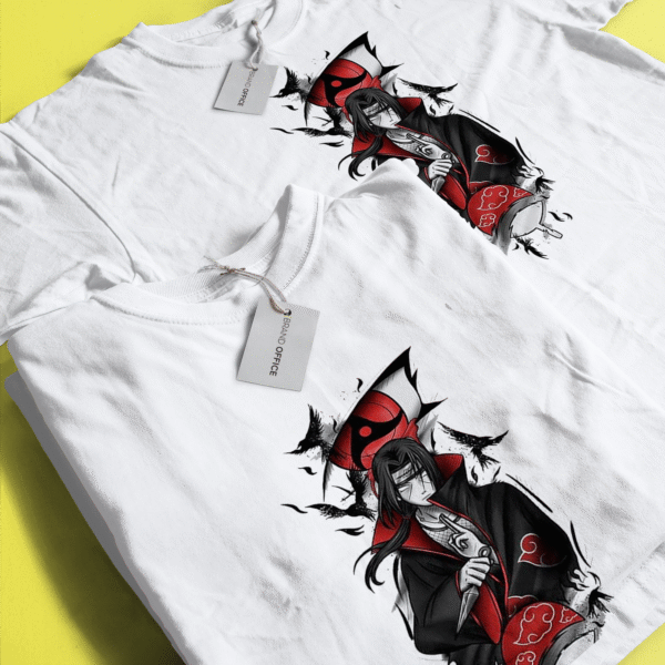 Eyes of Sacrifice – Uchiha Clan's Fate Graphic Tee, for Anime Enthusiast by Brand Office (1 pc) - Image 5