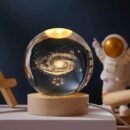 3D Crystal Light Ball - Mystic Light by Brand Office (1 pc) - Galaxy
