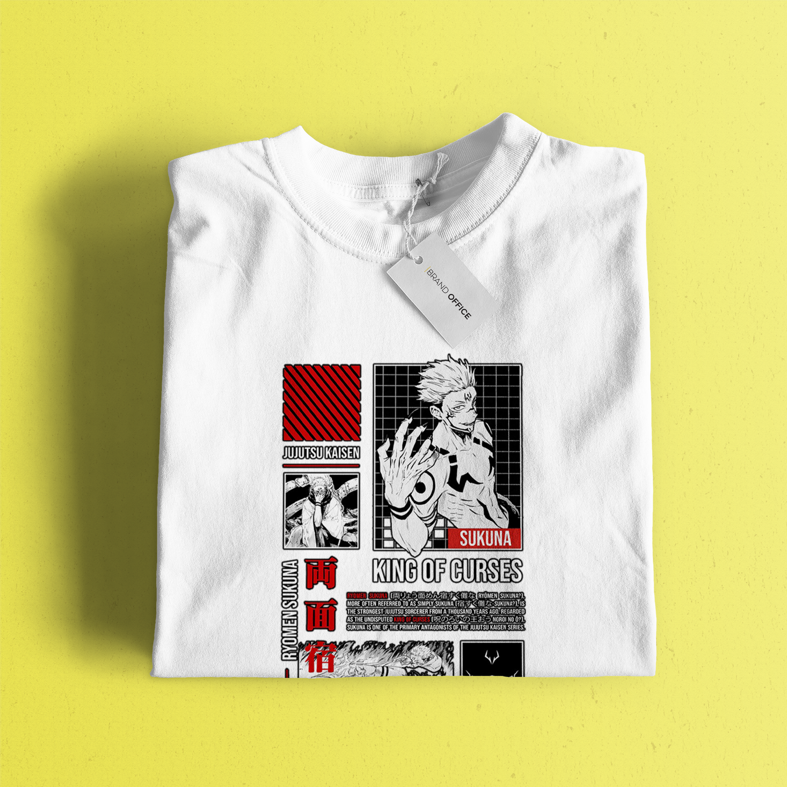 Sukuna – King of Curses Edition | Manga Collage Edition Tee