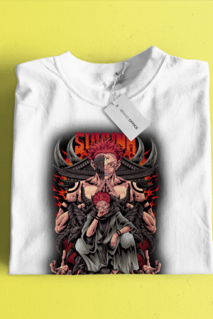 Sukuna – King of Curses Throne Edition | Jujutsu Kaisen Premium Tee