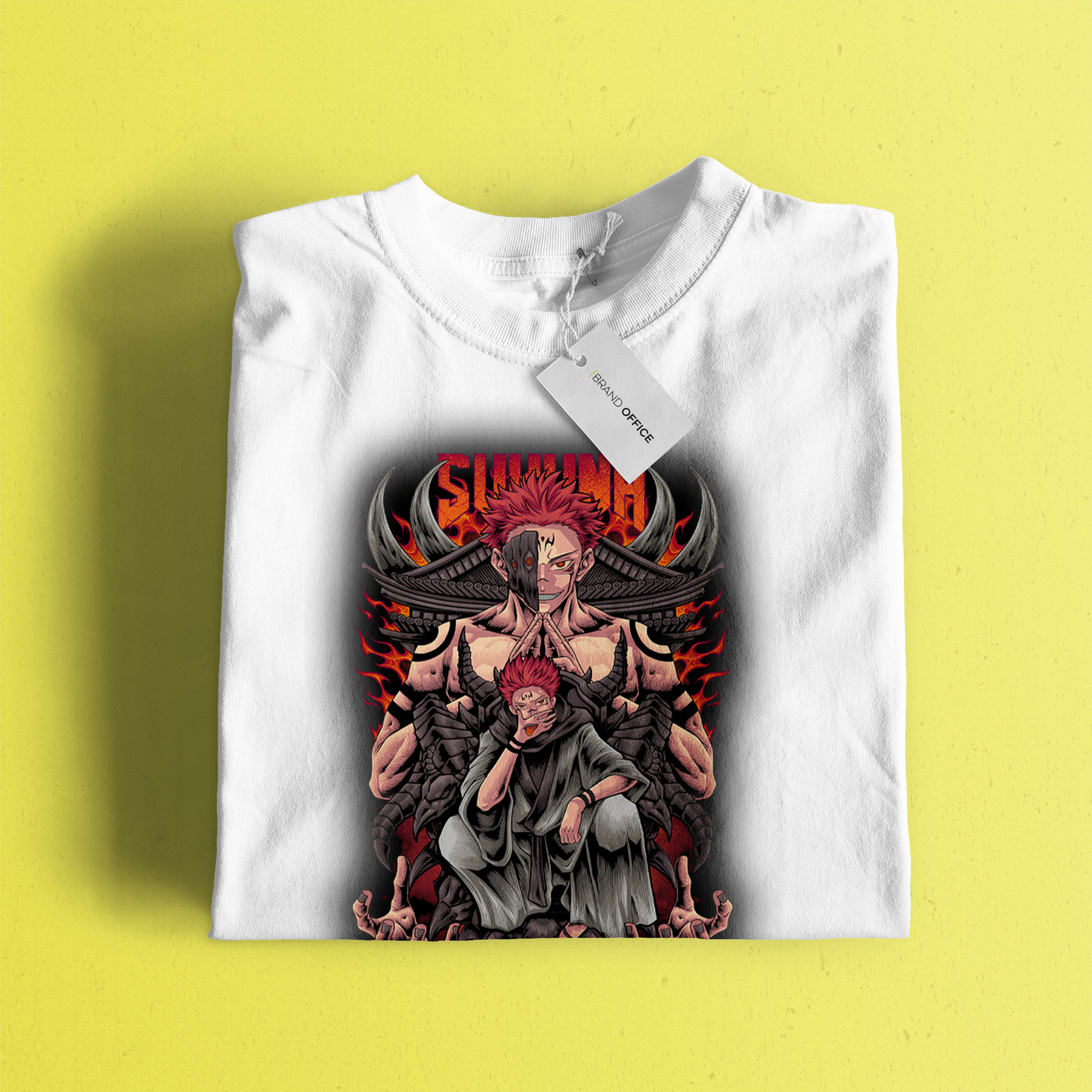 Sukuna – King of Curses Throne Edition | Jujutsu Kaisen Premium Tee