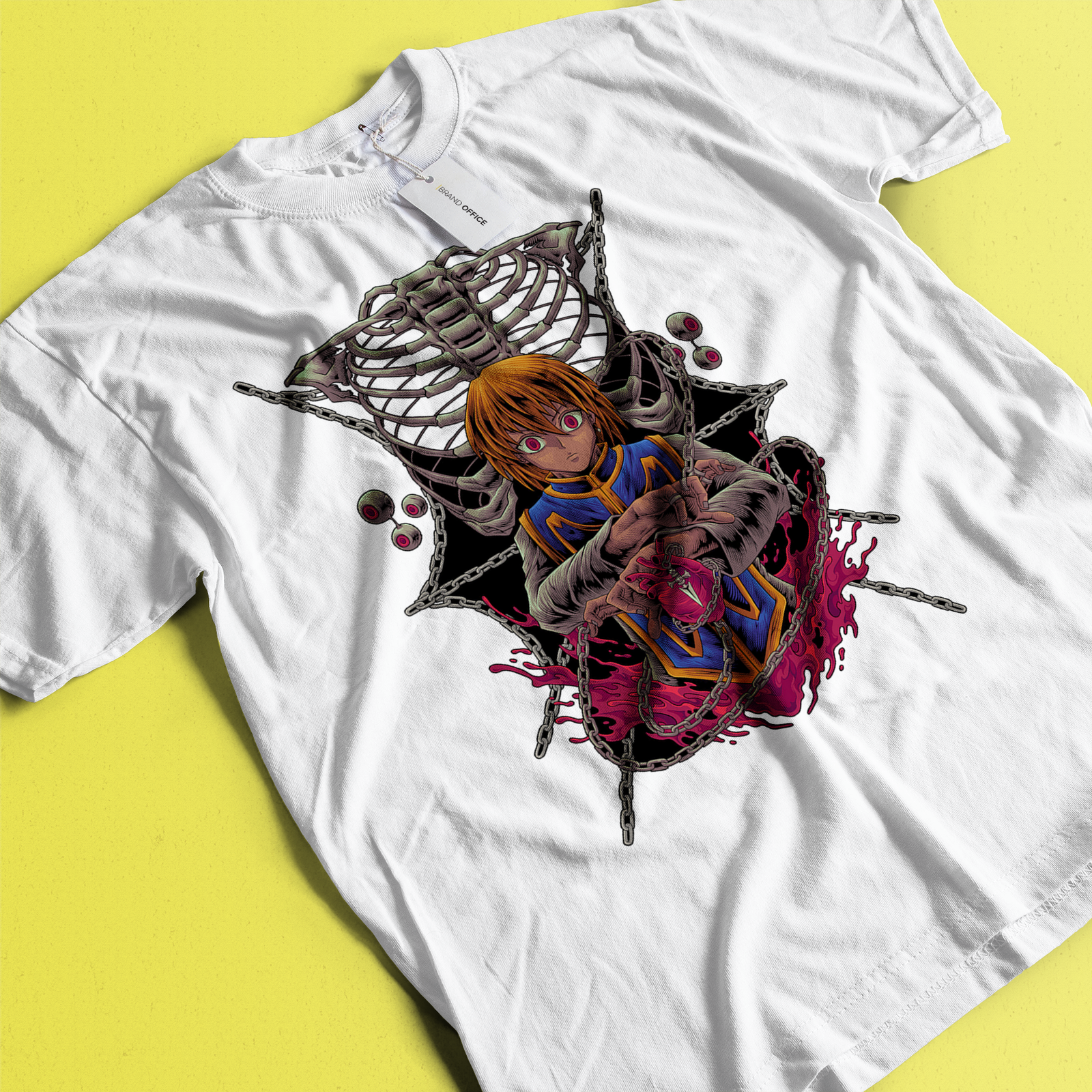 Kurapika – Chain of Vengeance Edition | Hunter x Hunter Premium Tee - Image 4