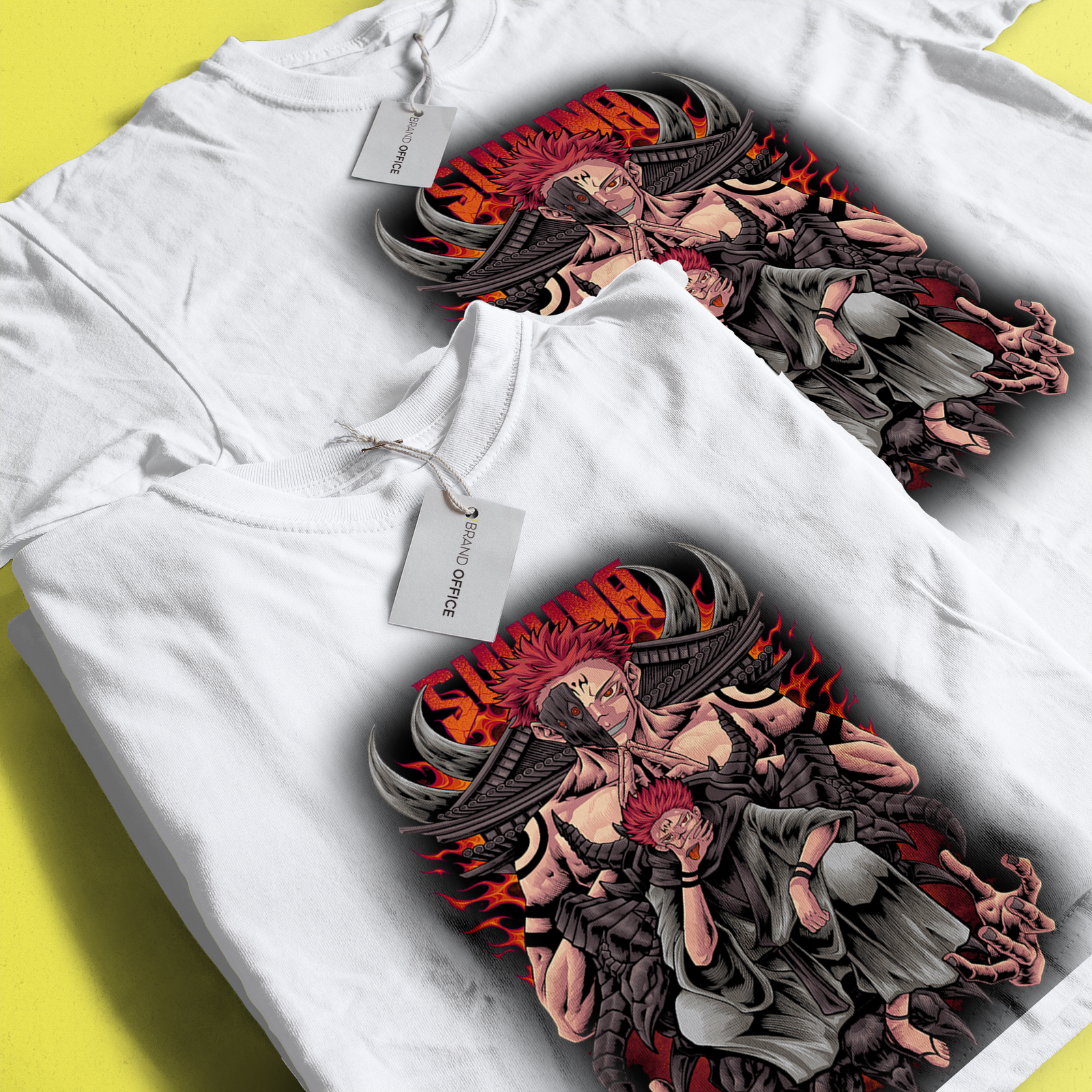 Sukuna – King of Curses Throne Edition | Jujutsu Kaisen Premium Tee - Image 6