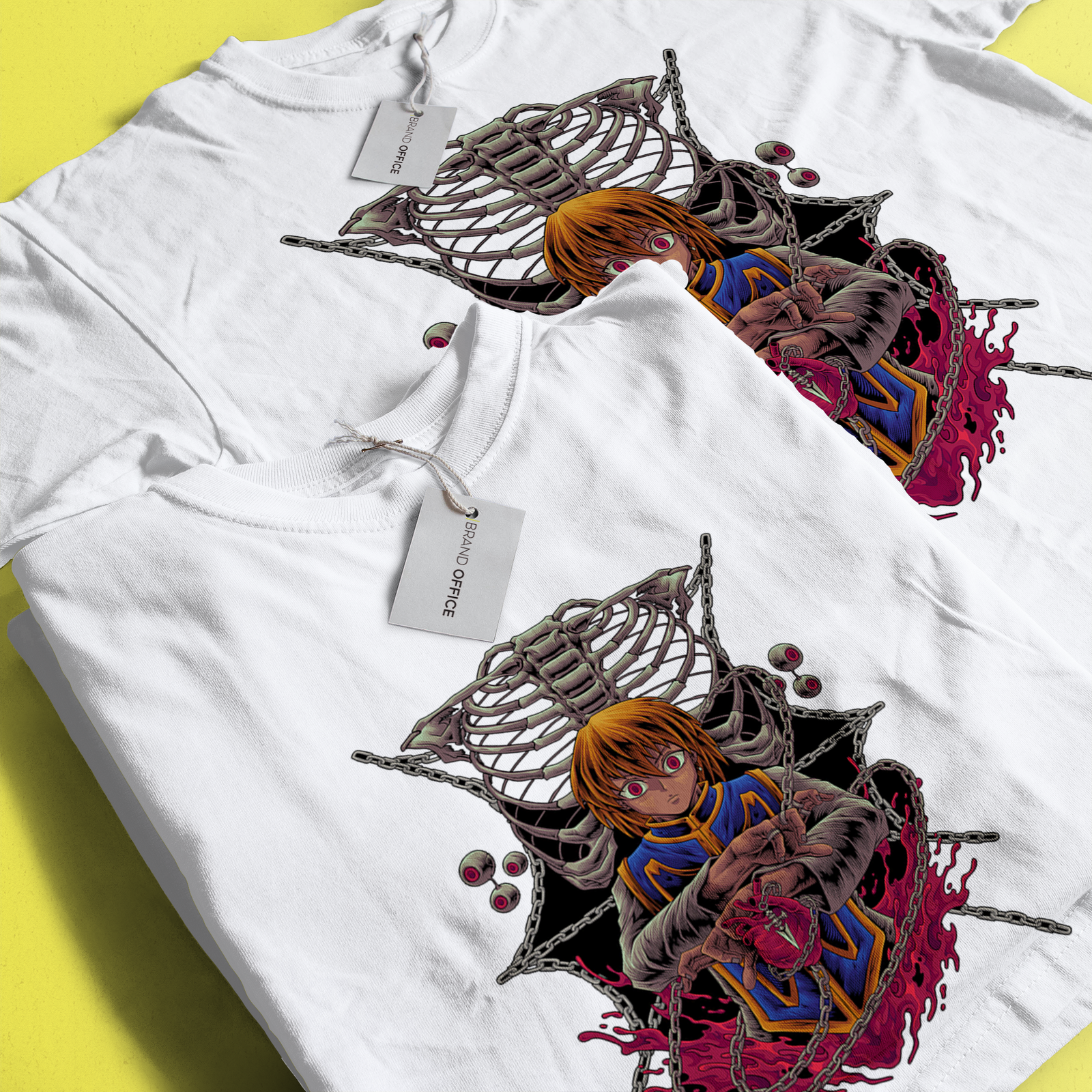 Kurapika – Chain of Vengeance Edition | Hunter x Hunter Premium Tee - Image 6